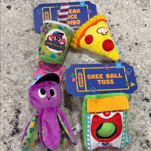 NWT Bark Box Arcade Themed Multi Sensory Toys 0-20lbs S